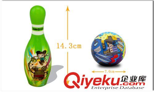 pu保齡球 【360度pu全彩印】保齡球玩具兒童 保齡球玩具pu玩具  pu保齡球原始圖片3