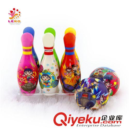 pu保齡球 休閑娛樂 兒童玩具擬人保齡球 PU全彩印兒童pu玩具擬人保齡球套裝