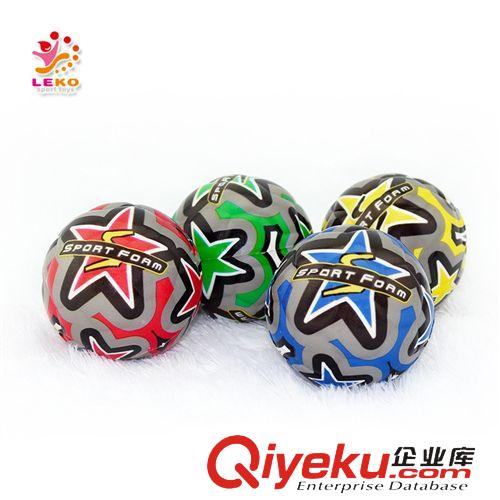 pu足球 【360度pu全彩印】兒童pu足球 網袋4粒裝pu發泡彈力足球