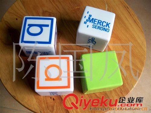 壓力色子，方塊類 pu toy pu stress cube