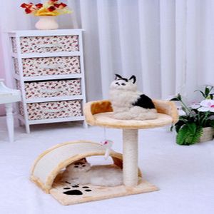 貓用品 廠家直銷貓爬架 劍麻貓樹 貓抓板 貓玩具原始圖片2