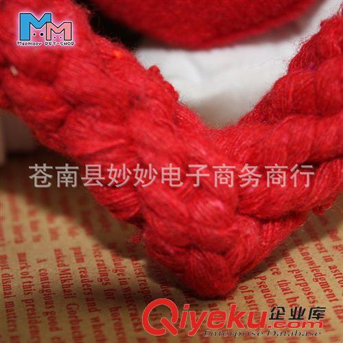 2015推薦 妙妙寵物用品 生產(chǎn)定制棉繩玩具廠家 大小顏色可選原始圖片3