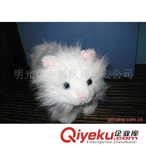 品质长毛绒 毛绒玩具猫 玩具加工  设计加工  报价