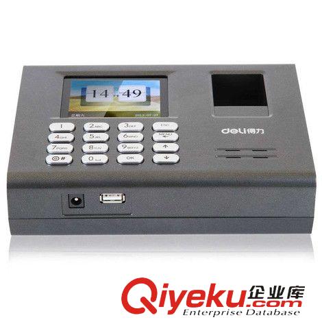 辦公設(shè)備 南京辦公設(shè)備 得力3946彩屏指紋考勤機 免軟件安裝原始圖片3