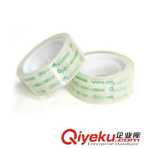 胶带产品 得力30065 超透明文具胶带批发 18mm×30y 手撕即断 省力方便