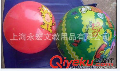 球類玩具 【廠家直銷】供應pvc充氣玩具球，兒童玩具足球，全印球，羊角球