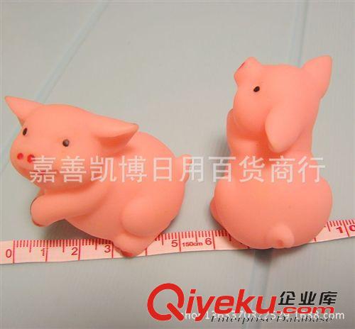 寵物玩具/訓犬產品 小號卡通發聲寵物玩具 貓狗響聲玩具寵物用品BB發聲豬玩具原始圖片2