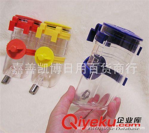 寵物食具 寵物飲水器 滾珠掛式喝水器 狗水壺飲水機 貓狗優飲350ML原始圖片2