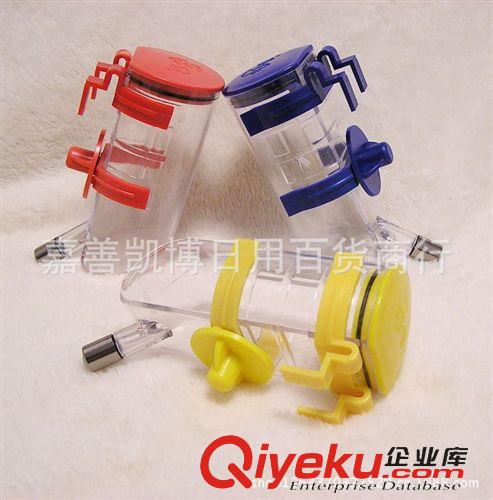 寵物食具 寵物飲水器 滾珠掛式喝水器 狗水壺飲水機 貓狗優飲350ML原始圖片3