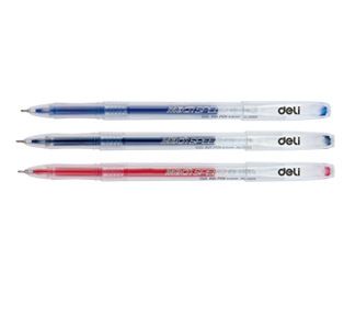 書寫工具 中性筆6668得力Deli文具辦公用品寫字筆考試筆0.5 書寫流暢 不斷原始圖片2
