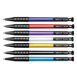 書寫工具 圓珠筆6546手按動款得力Deli辦公0.7mm 經濟款圓珠筆 批發原始圖片2