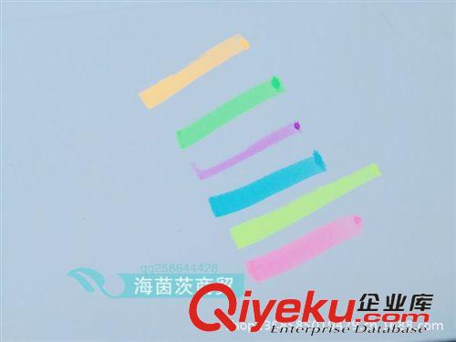 書寫工具 6支裝6色迷你小熒光筆忍者AHM22504 袋裝學生文具每袋子的價格原始圖片2