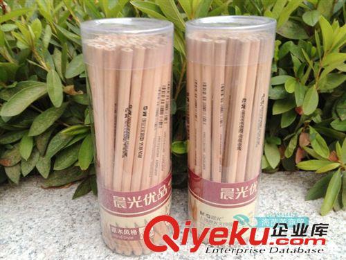 書寫工具 木頭鉛筆50支/筒晨光學(xué)生文具優(yōu)品筒裝HB原木色鉛筆小學(xué)生