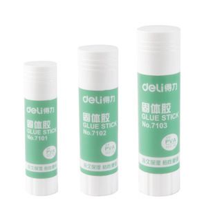 桌面文具用品 固體膠膠棒漿糊7101得力Deli辦公用品學生文具9克 手工 財務專用原始圖片2