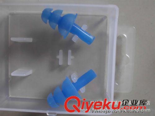 游泳 高檔精致 柔軟超軟 好佳健盒裝硅膠鼻夾耳塞全套游泳裝備游泳配件原始圖片2
