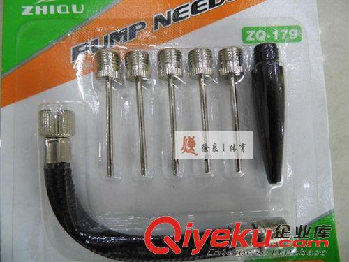 球類用品 智趣ZQ179籃球足球打氣筒氣針不繡鋼球類氣筒配套多樣球針原始圖片2
