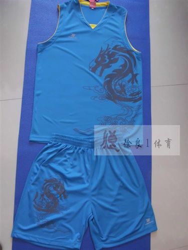 球類用品 團(tuán)購爆款 銀賽籃球服 籃球服套裝 籃球衫 中國龍印 可印字號48原始圖片3