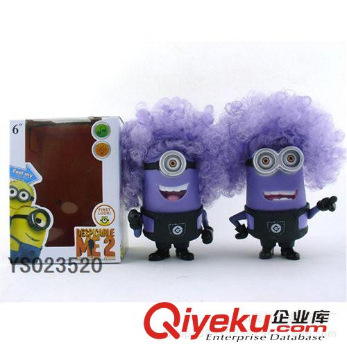 新奇特產(chǎn)品 9吋神偷奶爸之卑鄙公仔2變態(tài)版（原版聲音帶燈光，手腳關(guān)節(jié)可動）原始圖片2
