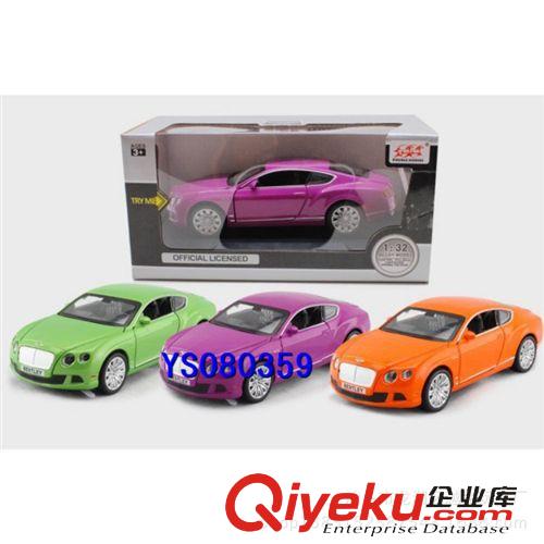 新奇特產(chǎn)品 正版授權 合金回力車模 賓利GTW12 四開門帶聲光原始圖片2