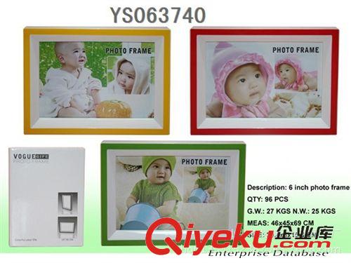 精品禮品 簡約黑白相框 方形相架 六寸相框 簡約創(chuàng)意家居飾品原始圖片2