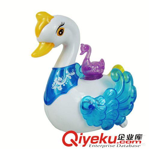 力控玩具 0607A下蛋天鵝 電動(dòng)下蛋天鵝 嘉爾樂(lè)新款下蛋玩具 電動(dòng)下蛋鵝原始圖片2