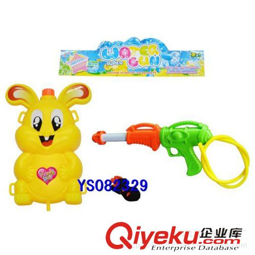 夏天玩具 廠家供應(yīng) 兒童背包式海綿寶寶水槍玩具  夏天戲水玩具原始圖片2