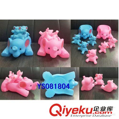 夏天玩具 廠家直銷 BB叫子母豬玩具 兒童戲水玩具原始圖片2