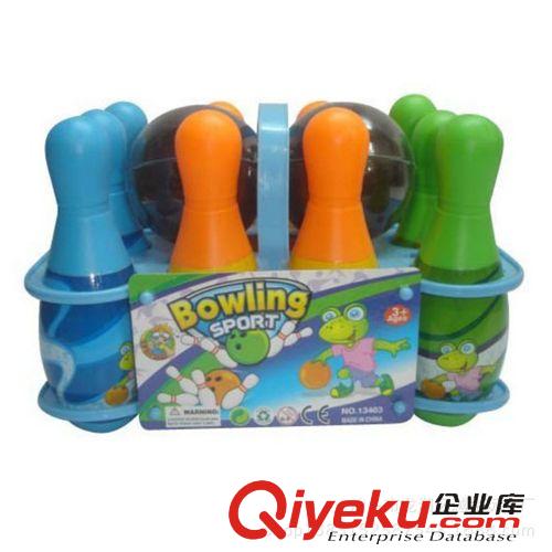 體育玩具 廠家供應(yīng) 大號(hào)寶寶卡通彩色保齡球套裝 親子玩具益智2-3歲原始圖片3
