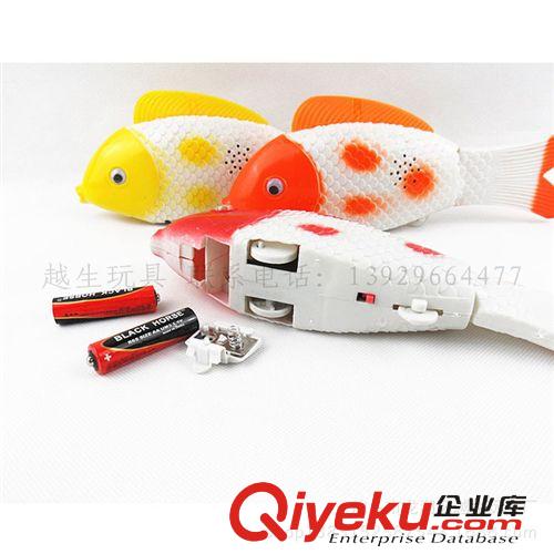 節(jié)日玩具 2538B-3電動(dòng)魚 仿真自由魚 搖擺仿真自由魚 帶音樂(lè)全身發(fā)光電動(dòng)魚原始圖片3