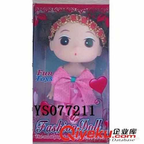 娃娃 廠家直銷 3寸迷糊娃娃帶額前發(fā)帶 萌萌的娃娃 女生{za}的迷糊原始圖片2