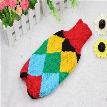 寵物服裝 服飾 寵物用品批發(fā) 現(xiàn)貨tj漂亮寵物毛衣狗狗衣服秋冬裝 多種尺寸原始圖片3