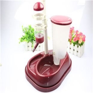 日用品 寵物 gd座式寵物自動(dòng)喂食器 狗狗喂食器飲水器組合款式原始圖片3
