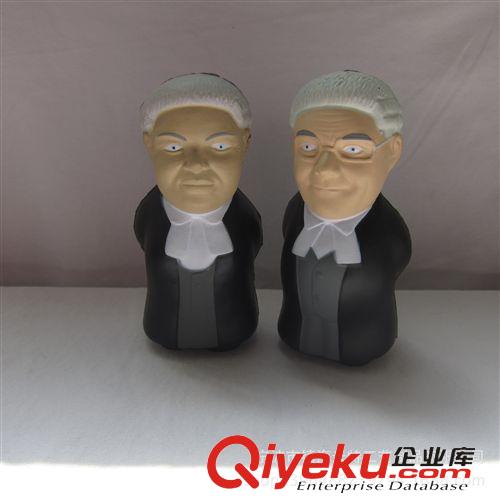 PU仿真人 PU法官，PU發(fā)泡玩具，PU壓力球【米特品牌】廣告促銷禮品系列