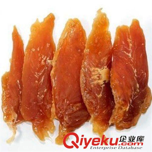 零食 軟雞胸肉干整枝/雞肉脯 人氣寵物狗零食出口簡裝 寵物零食 800g原始圖片3