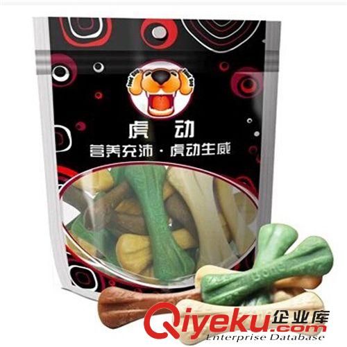零食 亞禾虎動營養骨混合味5支裝 狗狗潔齒骨 寵物狗零食易啃4種口味原始圖片3
