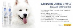 寵物洗護用品 zp澳路雪1號 超白去黃沐浴露 比熊大白熊白毛狗狗香波500ml原始圖片2