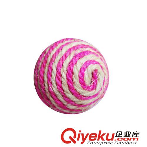 寵物玩具 tr劍麻大號 耐抓玩具貓抓貓狗可磨抓球形沙沙聲球玩具原始圖片2