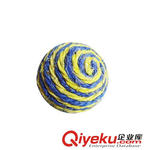 寵物玩具 tr劍麻大號 耐抓玩具貓抓貓狗可磨抓球形沙沙聲球玩具原始圖片3