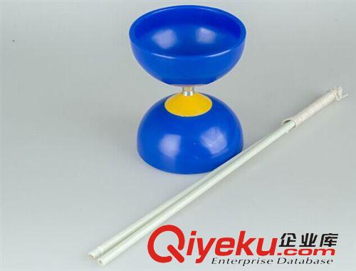 周邊用品 批發(fā)小大皮碗空竹 雙頭皮碗空竹 塑膠軟空竹 耐摔原始圖片2