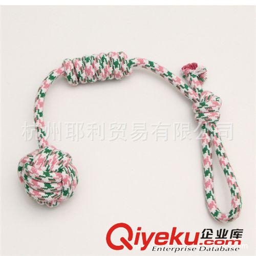 寵物玩具 【企業推廣】手拉式拖棉繩球 寵物棉繩玩具 寵物潔牙玩具原始圖片3