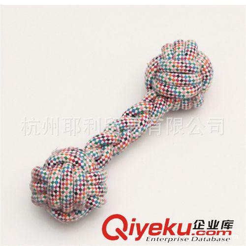 寵物玩具 【一手貨源】寵物用品 寵物棉繩玩具 雙結棉繩玩具 批發原始圖片3