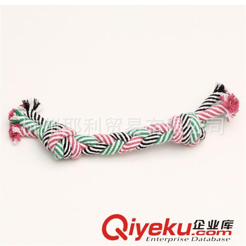 寵物玩具 精品推薦 雙結長棉繩寵物玩具 寵物互動游戲 品質保證原始圖片3
