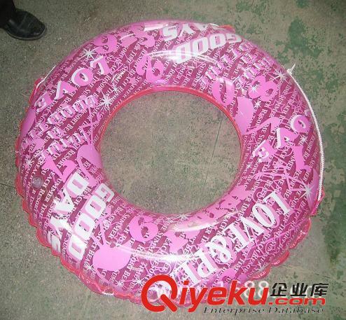 其他類玩具 加厚兒童游泳圈 雙層水晶充氣游泳圈 充氣產品批發原始圖片2