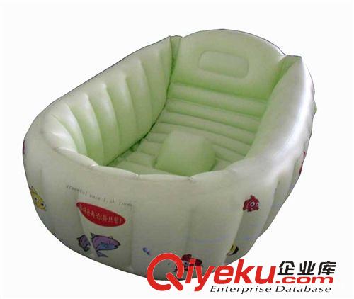 嬰兒浴盆 加厚環保PVC充氣嬰幼兒洗浴盆 兒童充氣洗澡池 廠家低價供應原始圖片2