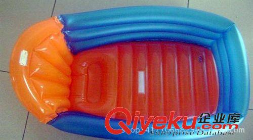 嬰兒浴盆 夏季熱銷：PVC充氣浴盆 小黃鴨充氣兒童浴盆原始圖片3