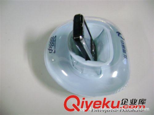 手機座 可愛卡通印刷充氣手機座 環保手機架 pvc吹氣手機座原始圖片2