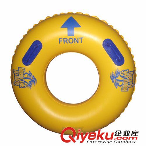 游泳圈 四人帶把手水上充氣漂流圈 環(huán)保材料定制充氣劃水圈原始圖片2