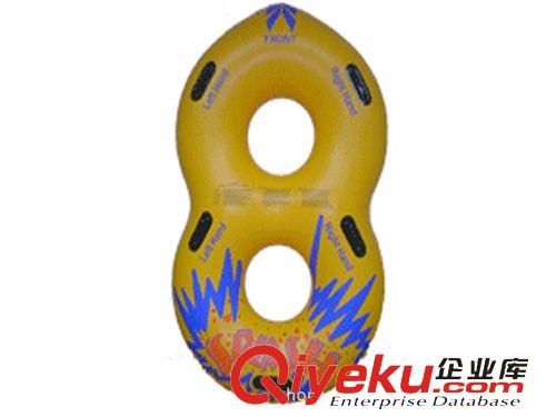 游泳圈 新款8字型充氣成人劃水圈 創意卡通充氣劃水圈 廠家批發原始圖片3