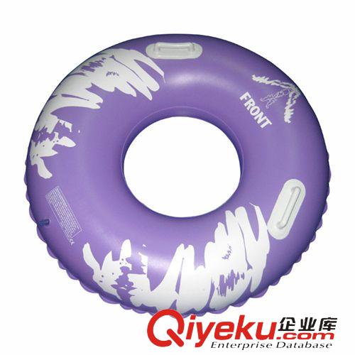 游泳圈 加厚雙人充氣劃水圈 帶把手pvc充氣游泳圈 工廠專業加工