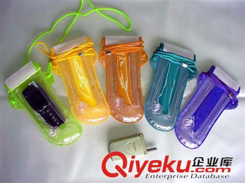 手機(jī)袋 環(huán)保透明智能觸屏手機(jī)防水套 PVC多色可選手機(jī)套原始圖片3